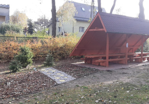 Altana w naszym ogrodzie.