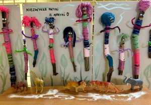 Wystawa prac Patyki z Afryki